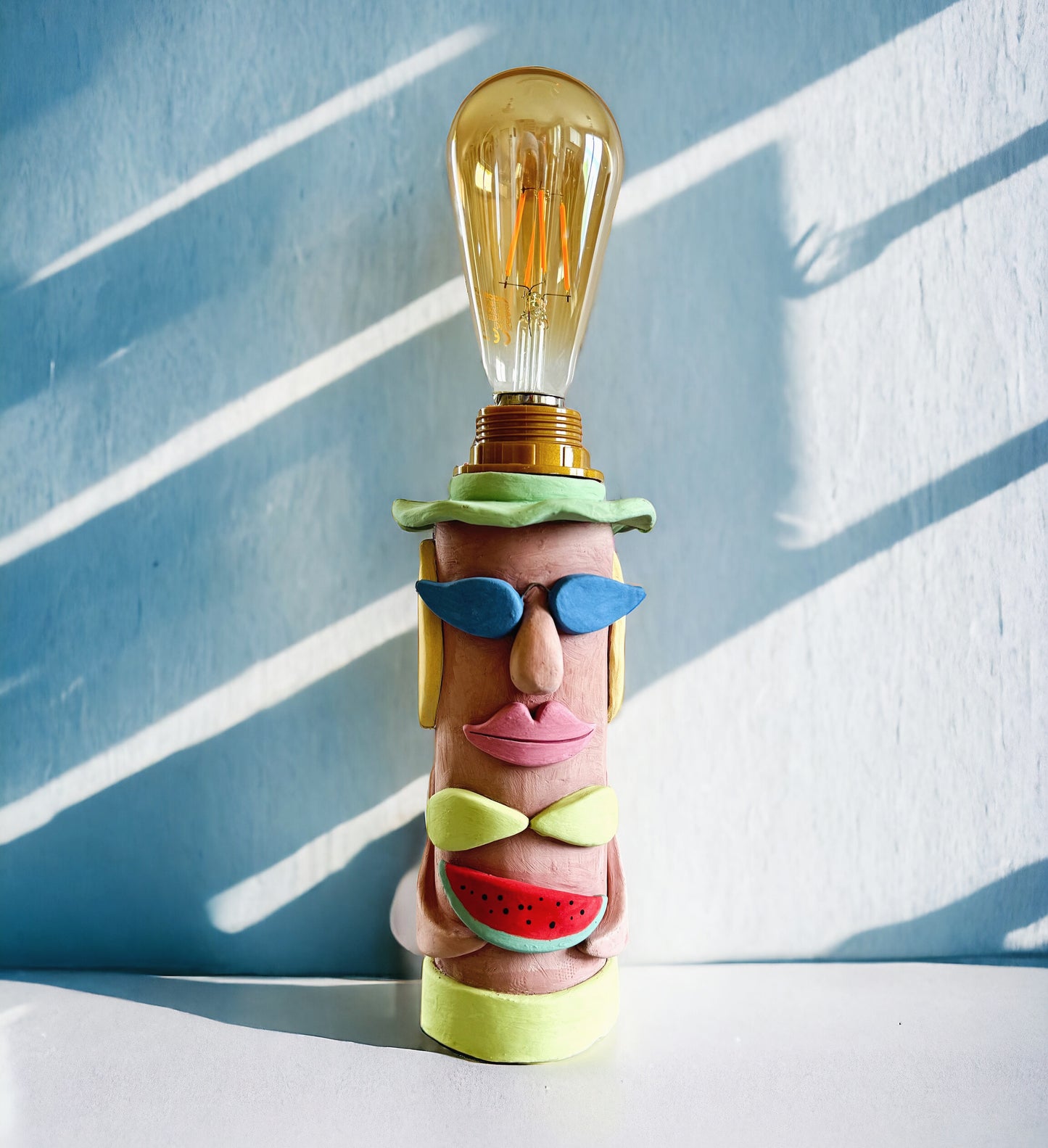 Lampada da spiaggia funky per ragazza