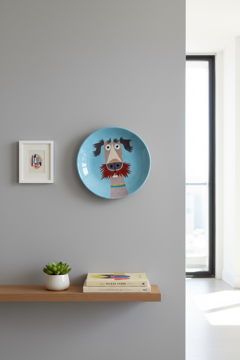 The Doggy Ceramic Plate
