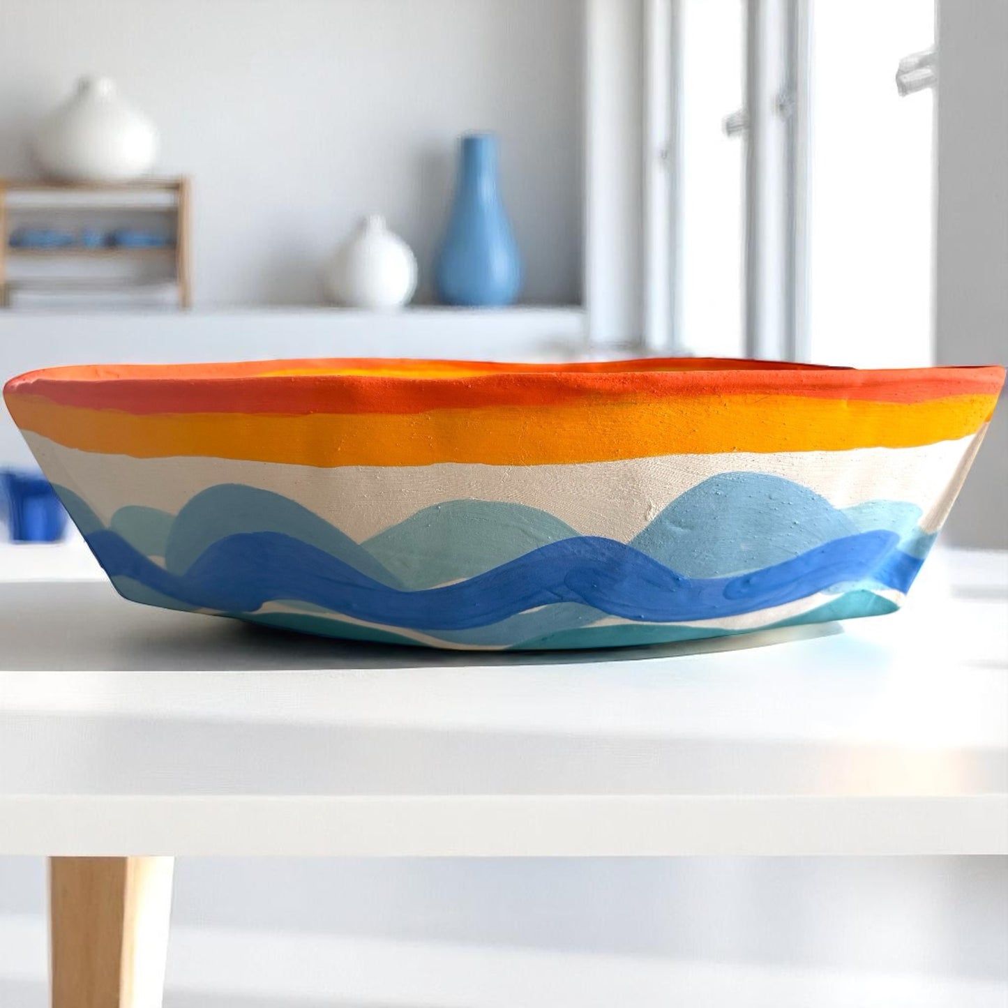 The Colorful Boat Vase