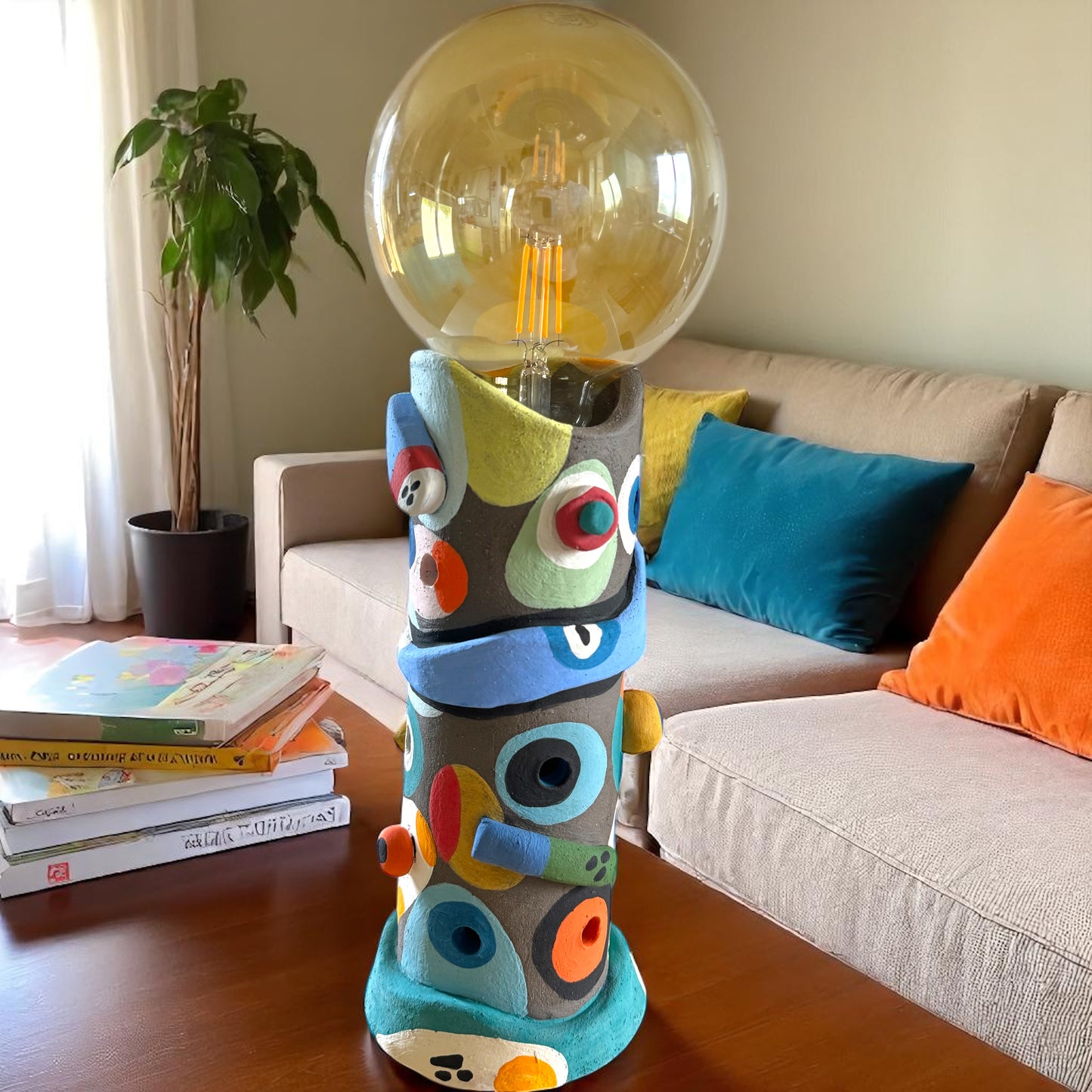 Funky 60’s Style Lamp