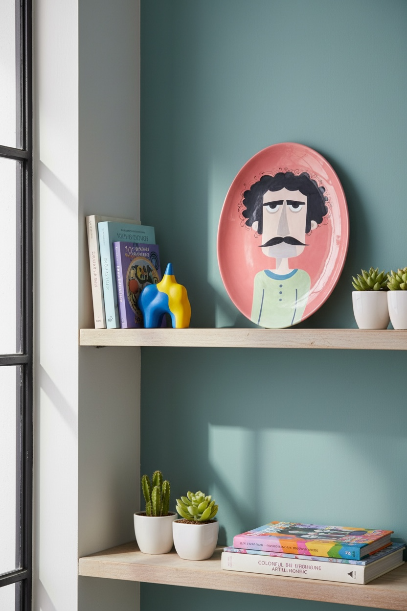 The Italian Guy Ceramic Oval Plate