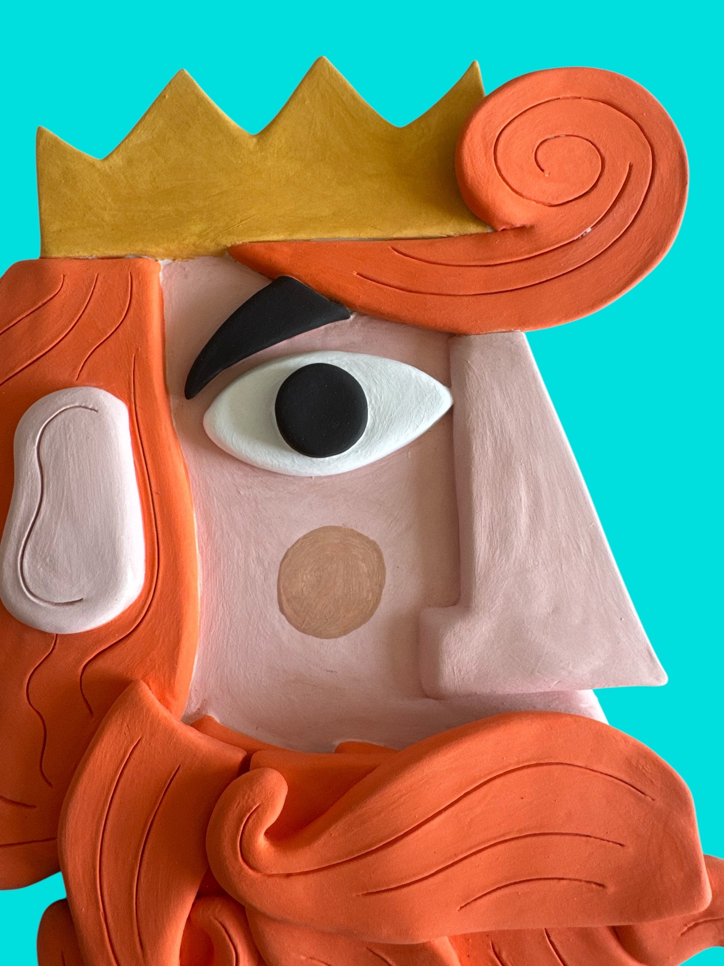 King of Tides - Ceranic Sculpture