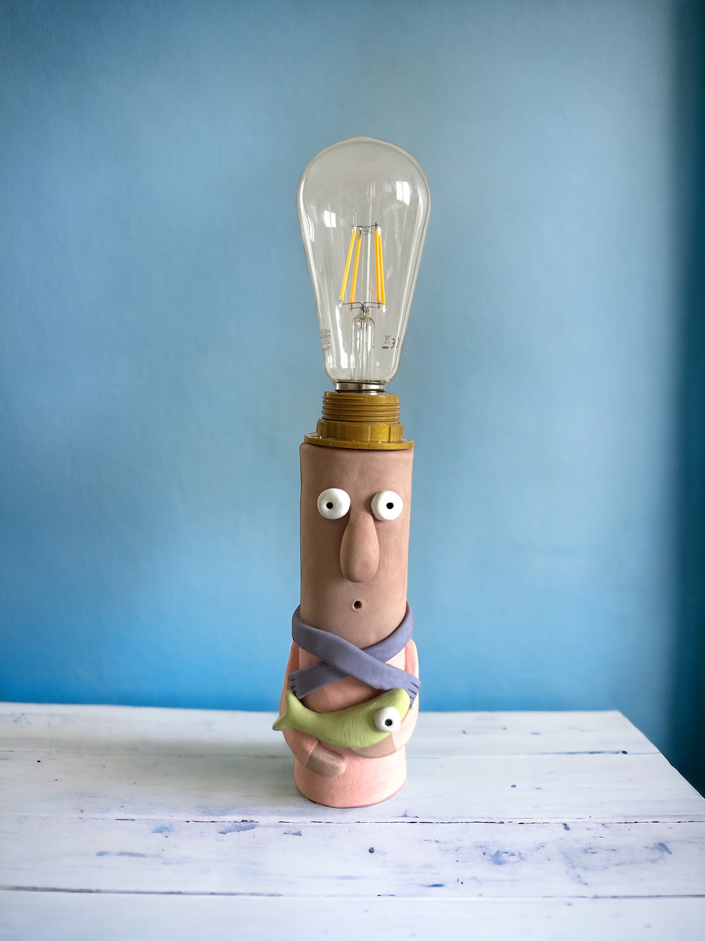 Lampada in ceramica