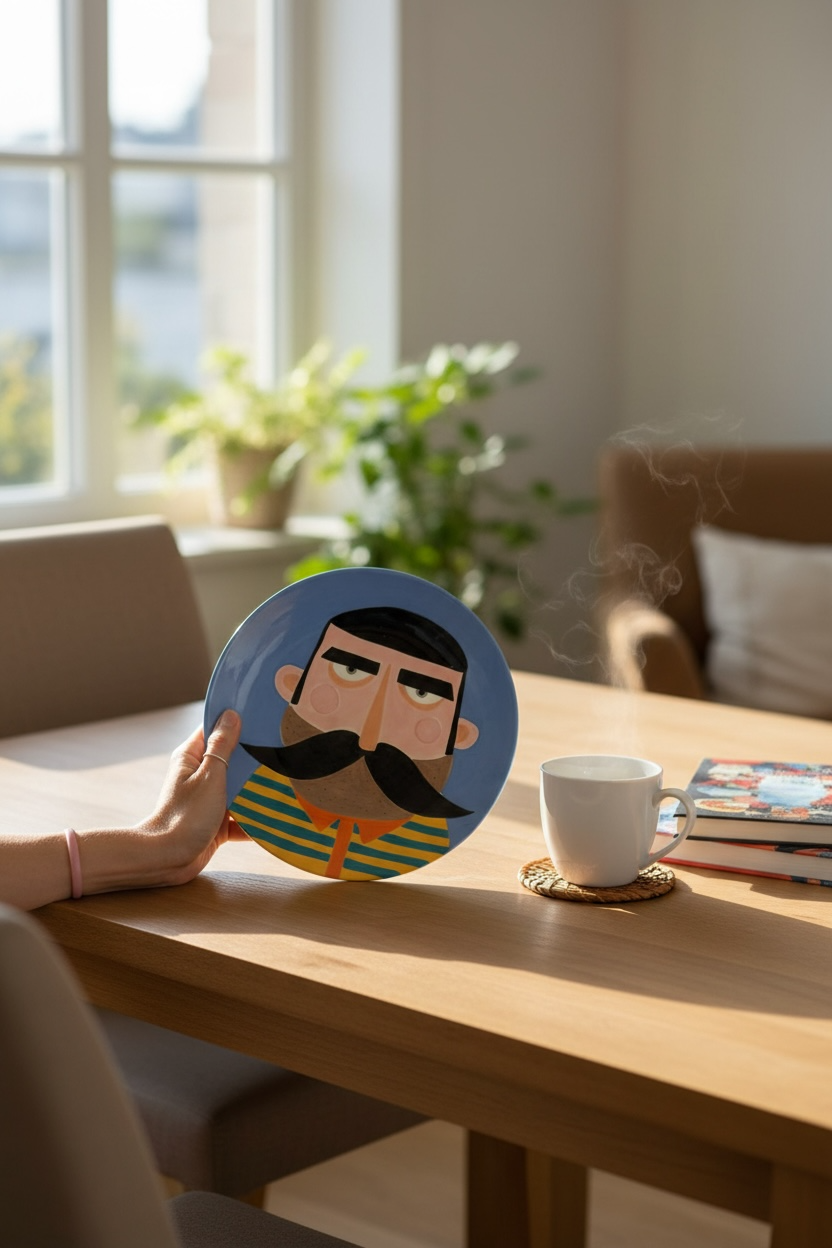 The Sailor Ceramic Plate