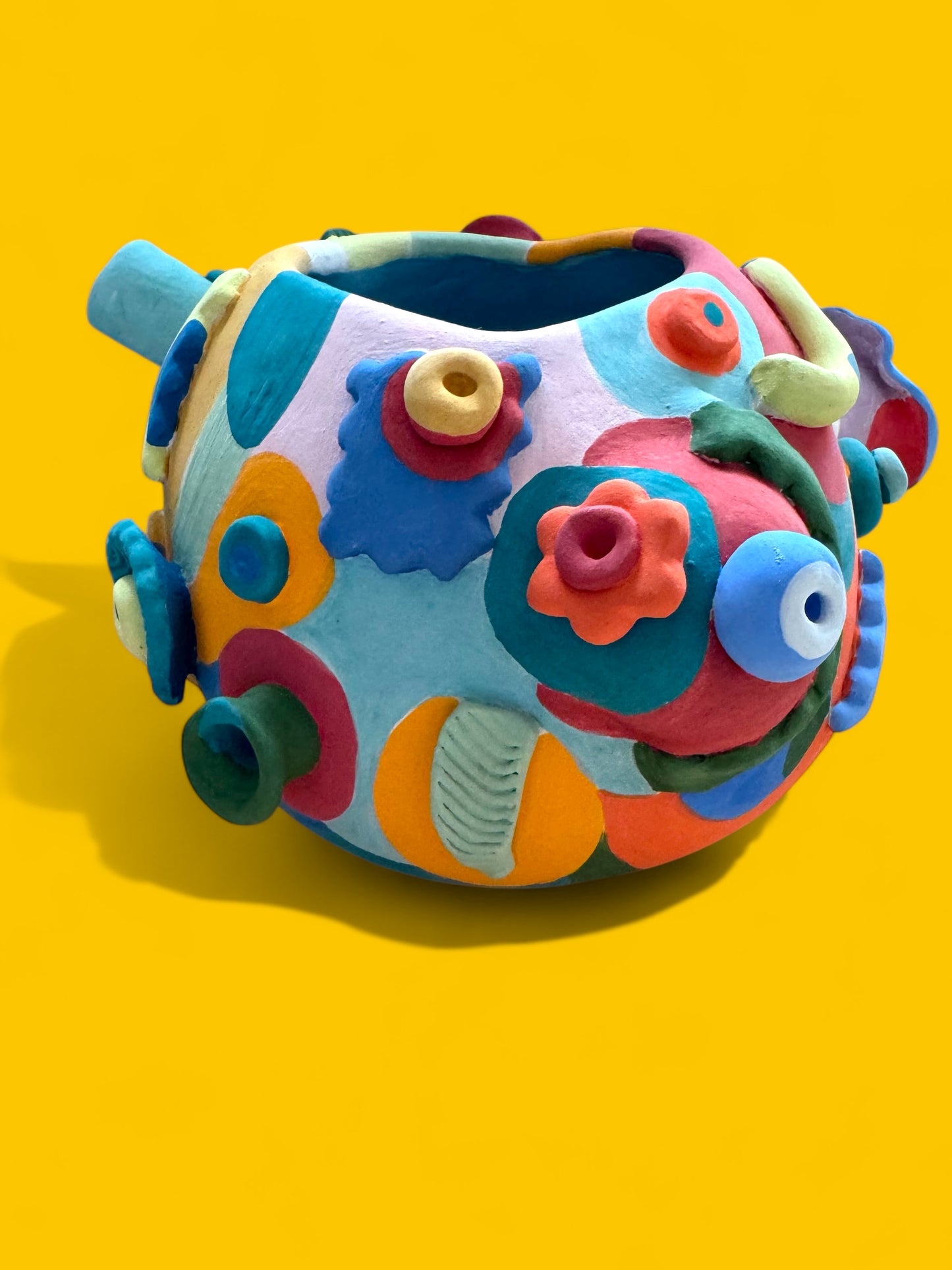 The Colorful Abstract Vase