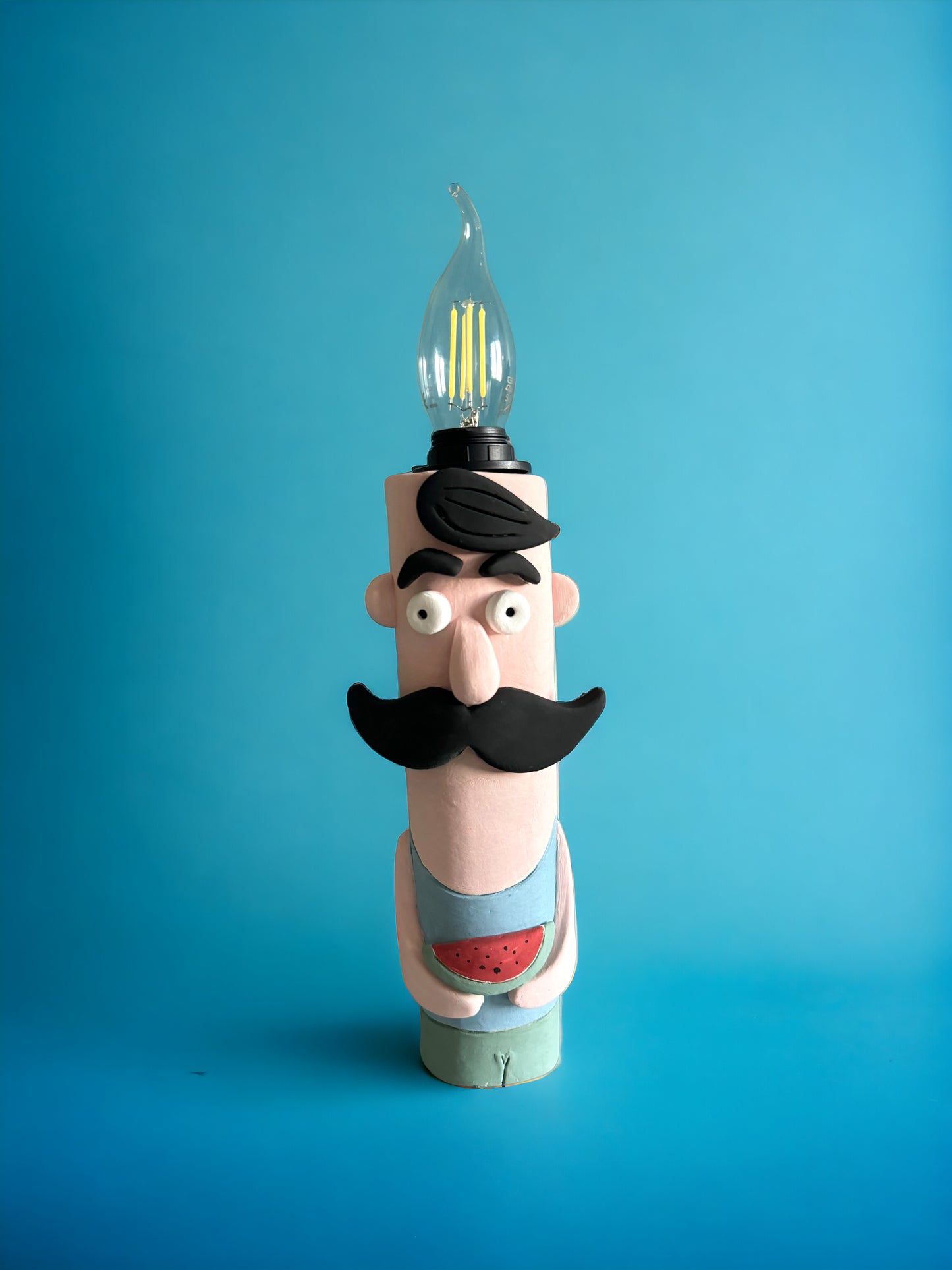 Lampada da spiaggia in ceramica