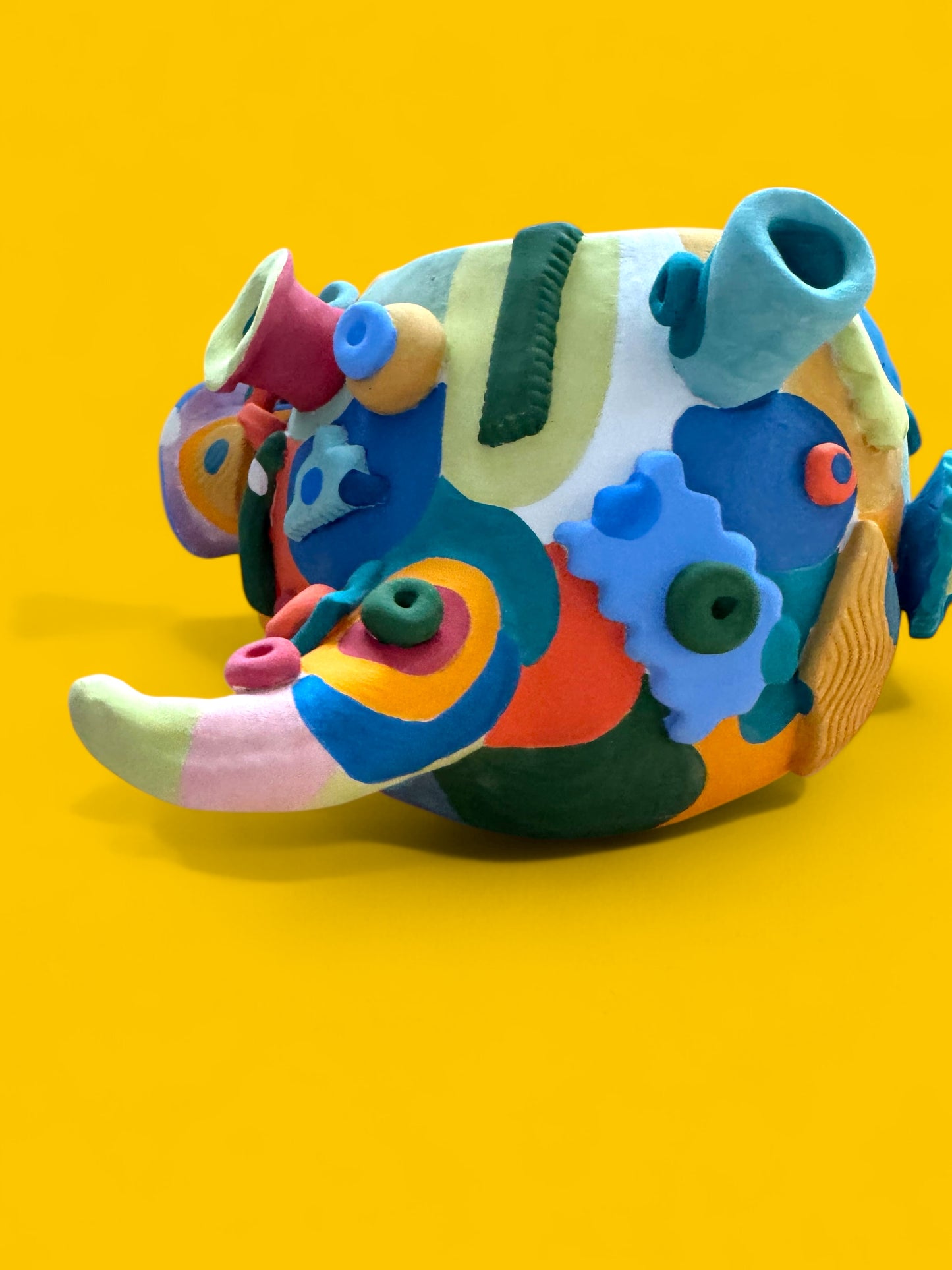 The Colorful Abstract Vase