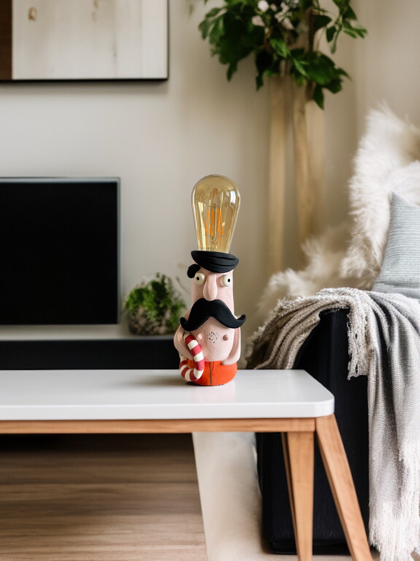 Ceramic Lifeguard  Lamp