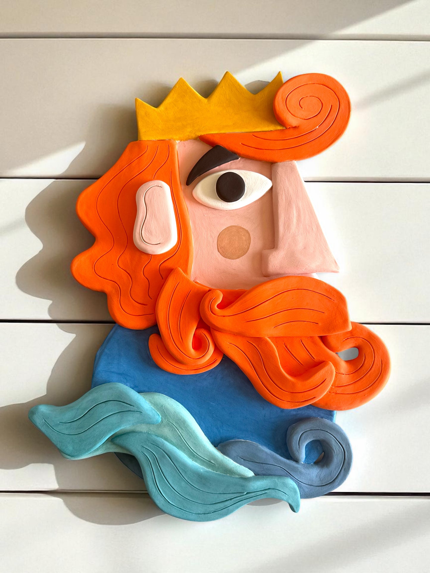 King of Tides - Ceranic Sculpture