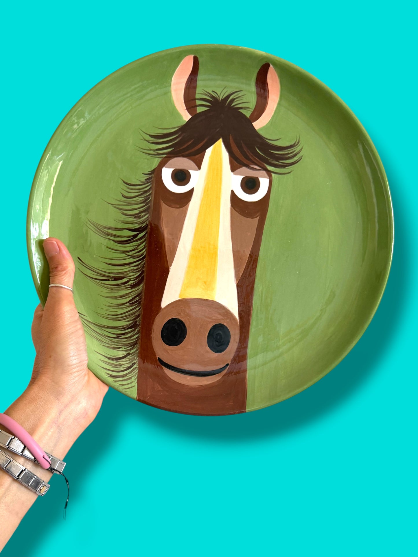 The Horse Ceramic Plate