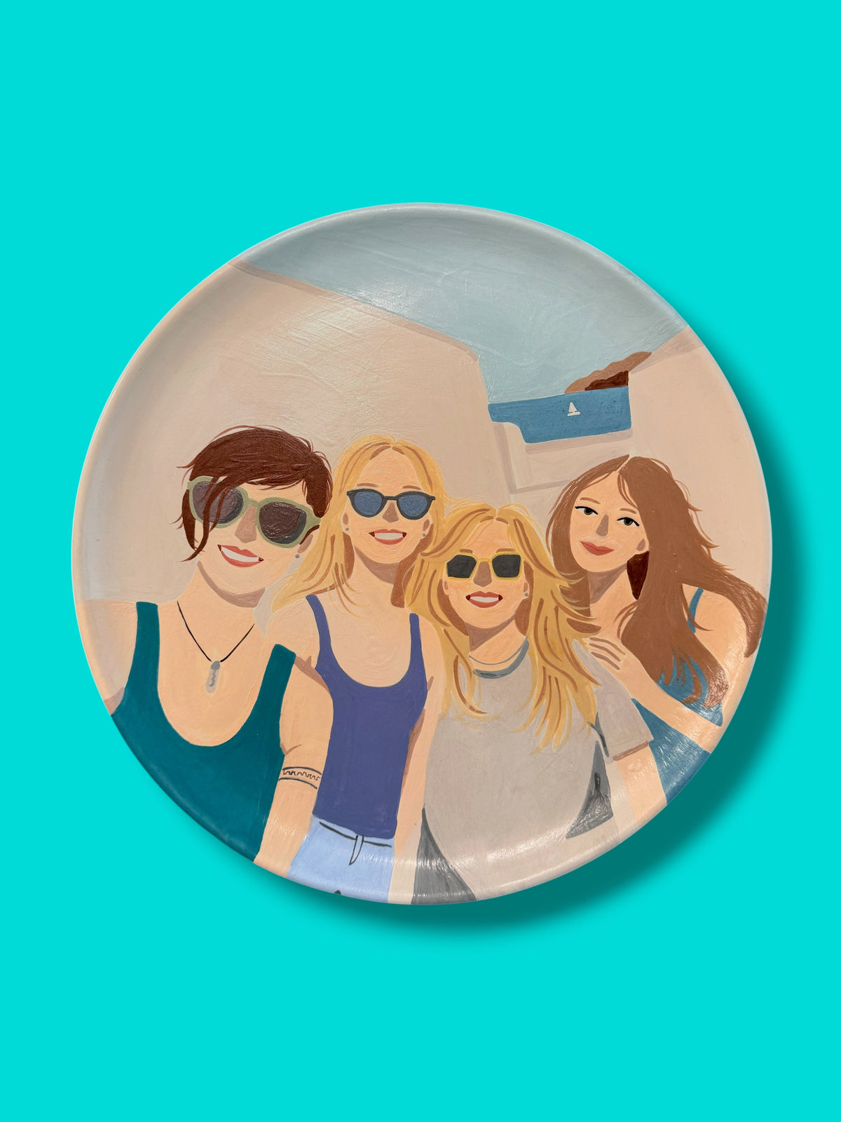 Custom “Memory”  Big Plates