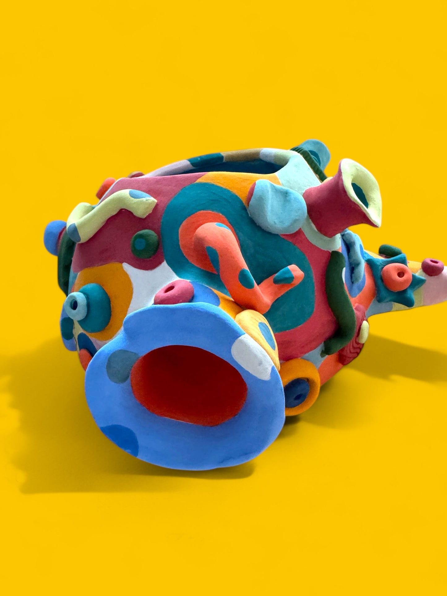 The Colorful Abstract Vase