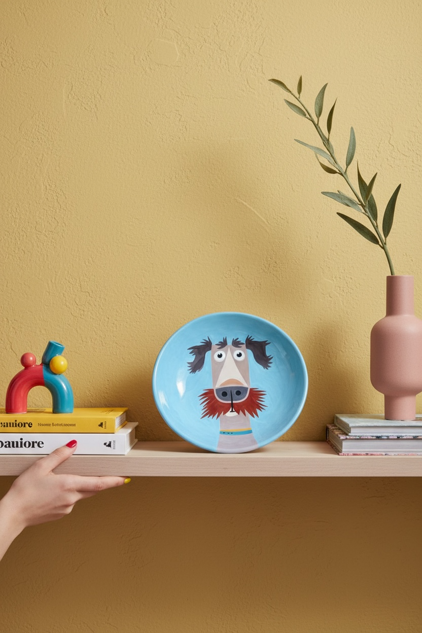 The Doggy Ceramic Plate