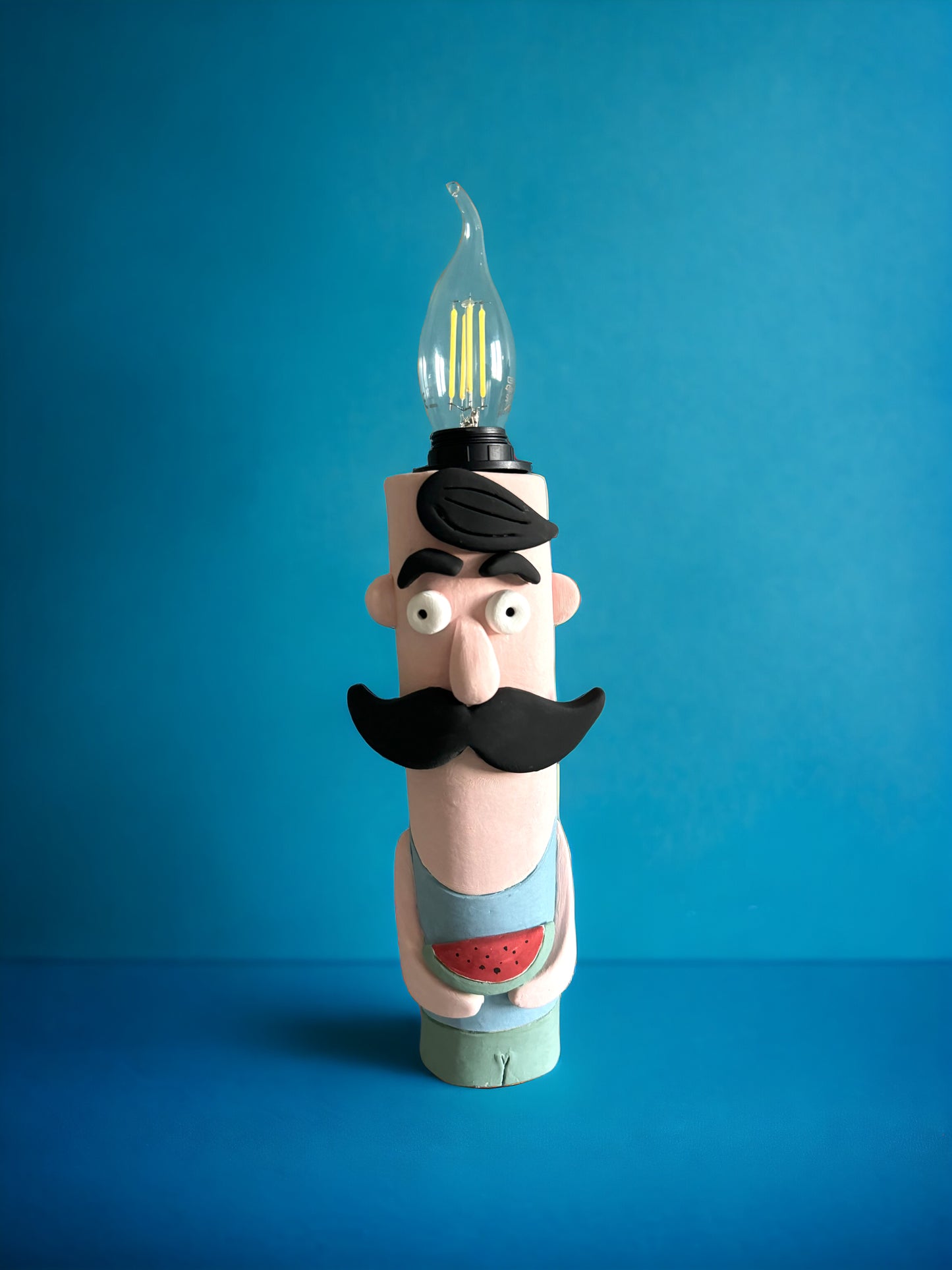 Lampada da spiaggia in ceramica