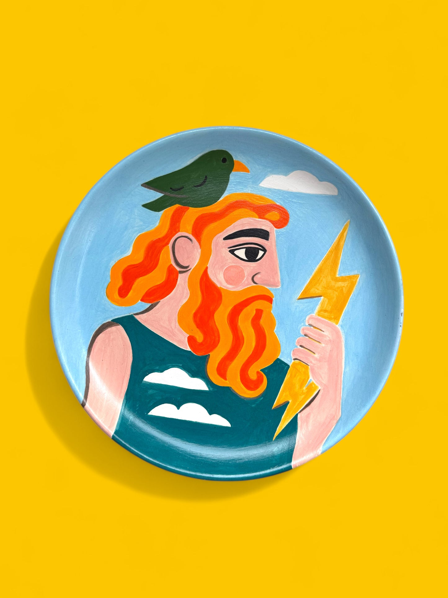 The Olympos Collection Round Plates