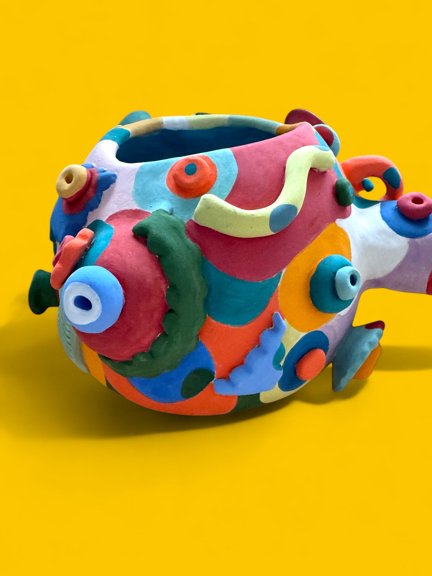 The Colorful Abstract Vase