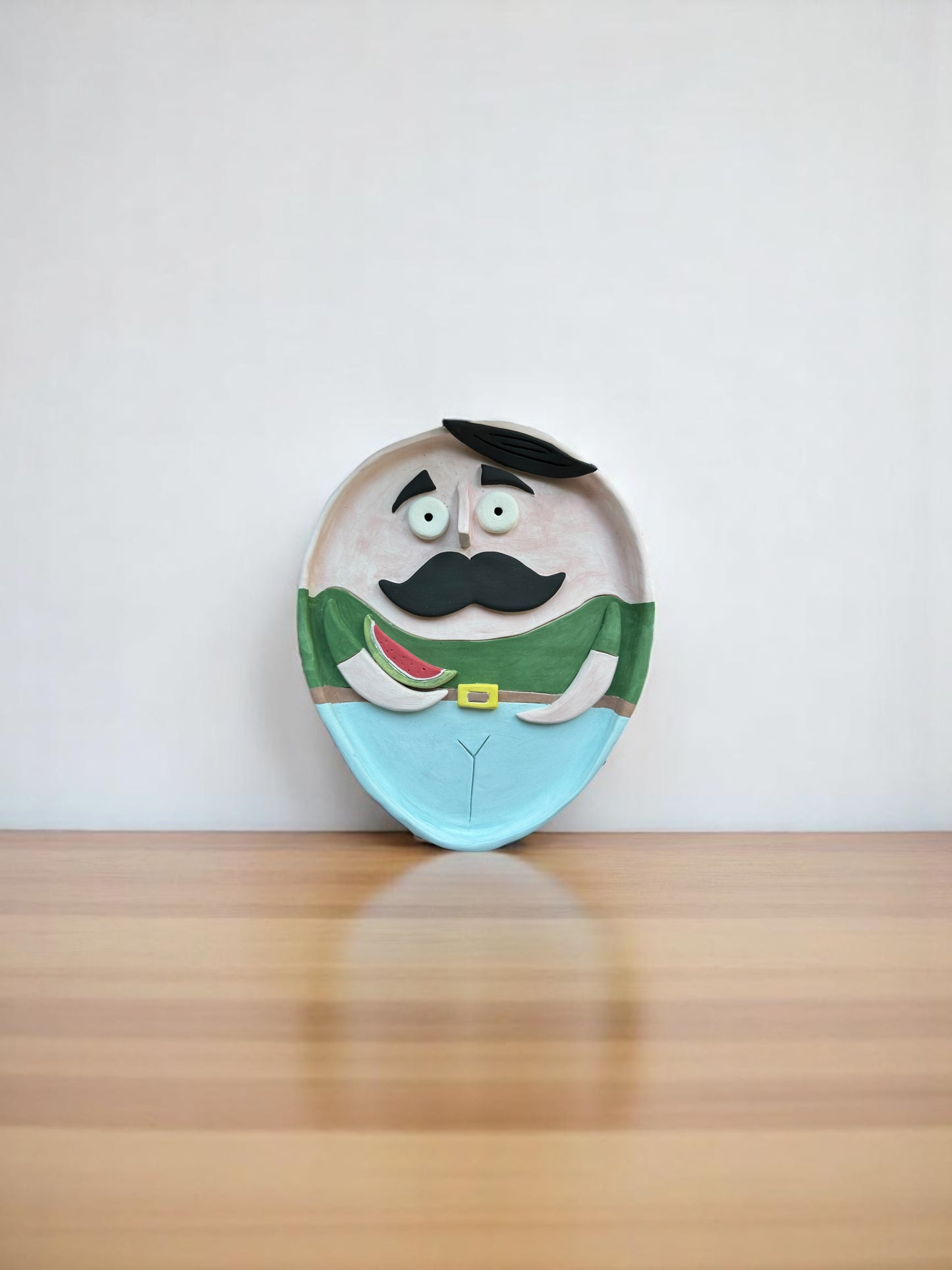 Watermelon Man Plate