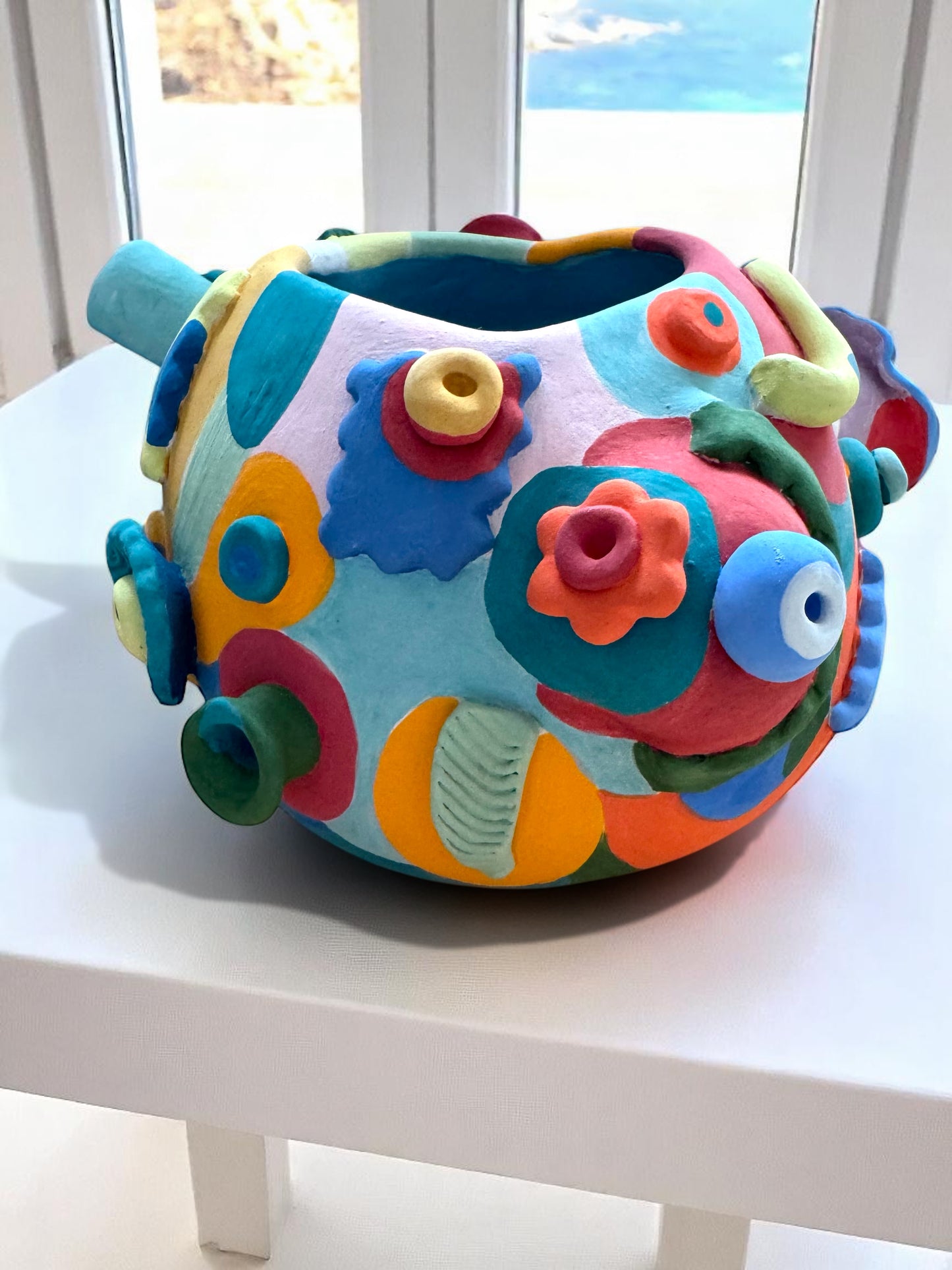 The Colorful Abstract Vase