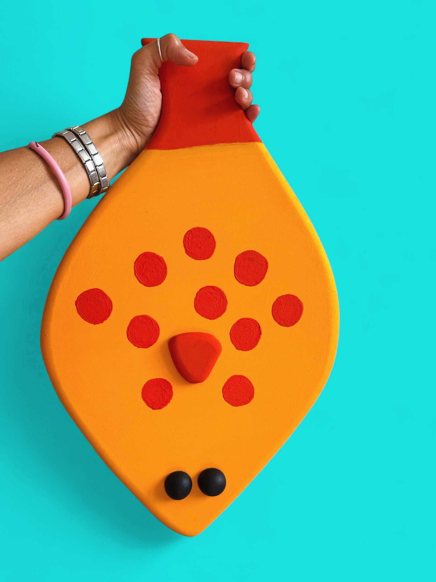 Big Colorful Sole Fish Wall Decoration