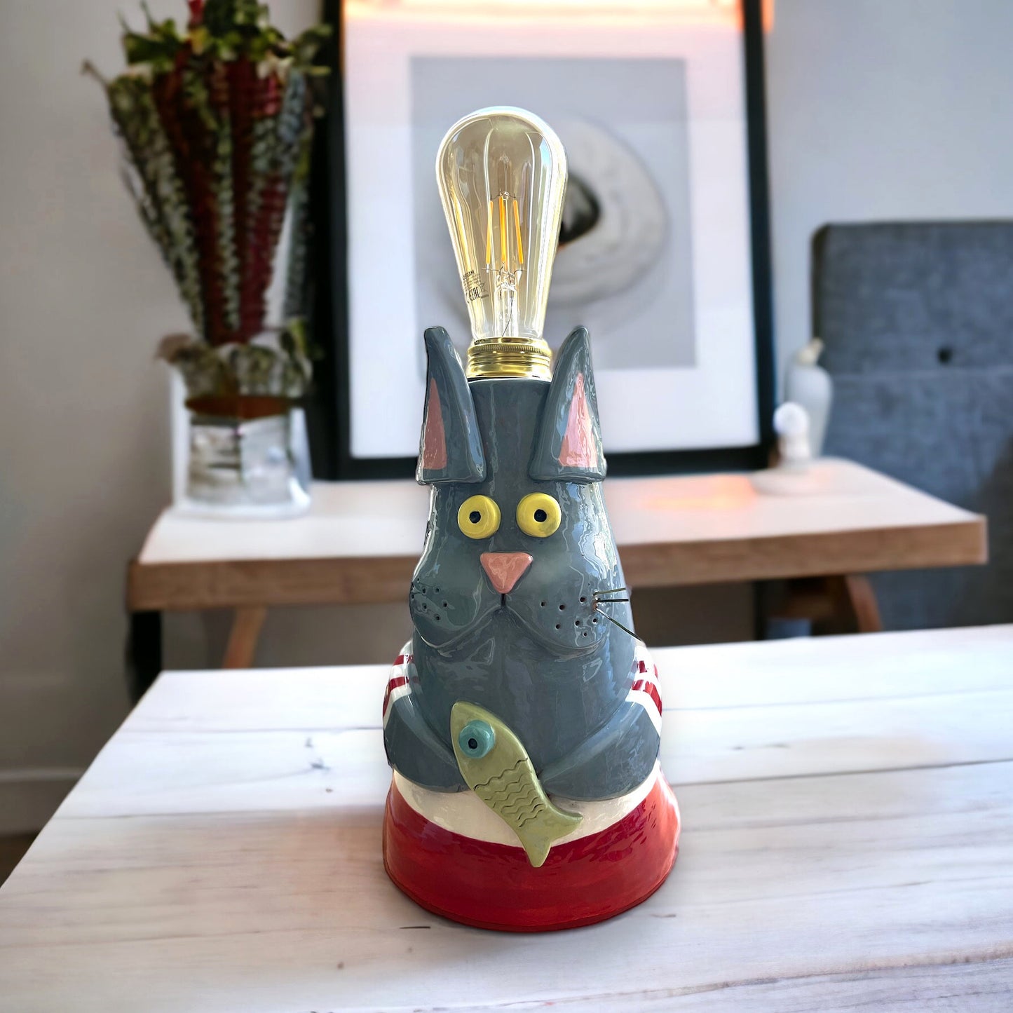 Lampada  Gatto Pescatore
