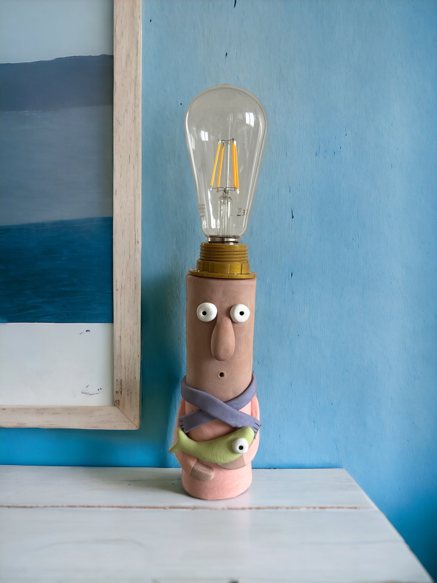 Lampada in ceramica