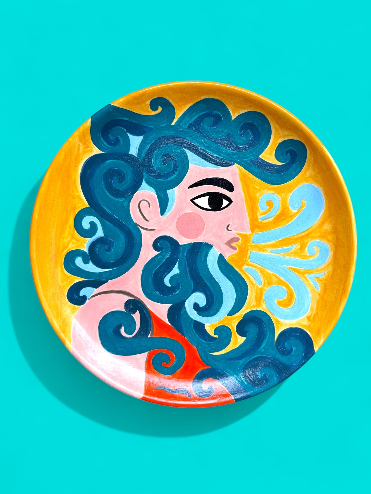 The Olympos Collection Round Plates