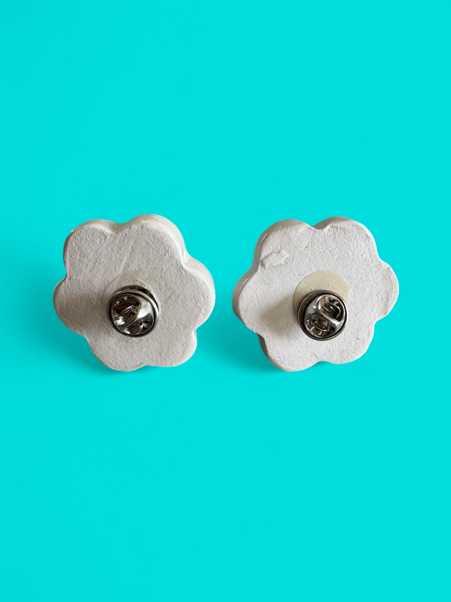 Ceramic Sheep Pins ( with necklace )
