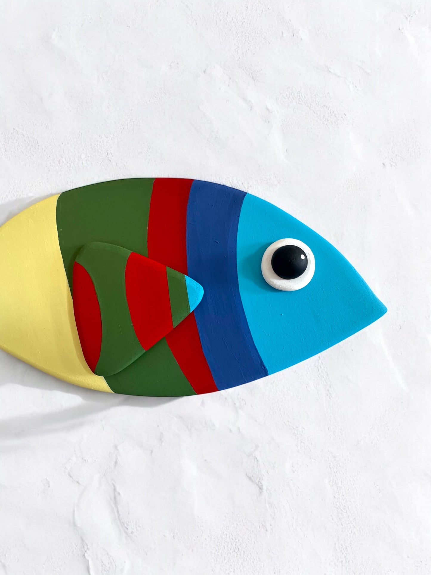 Big Colorful Fish Wall Decoration