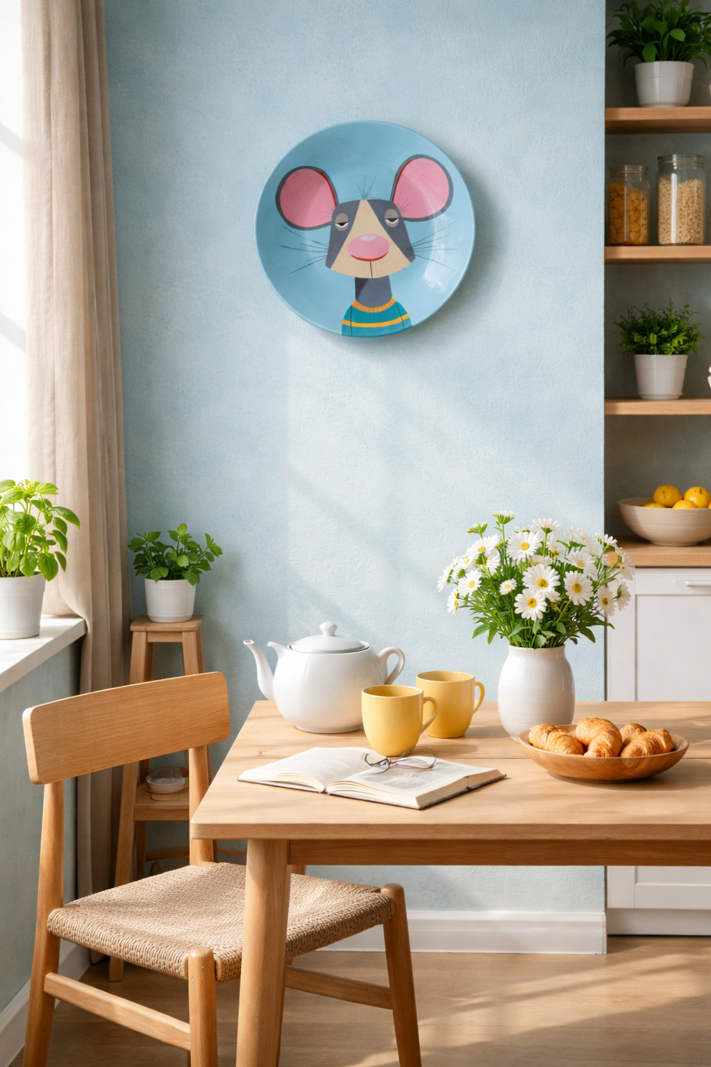 The Mouse Ceramic Plate