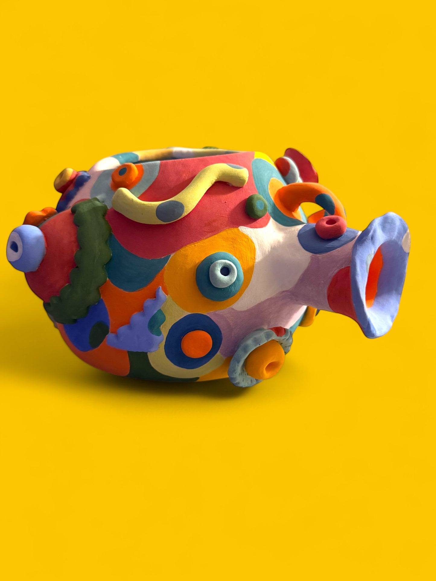 The Colorful Abstract Vase