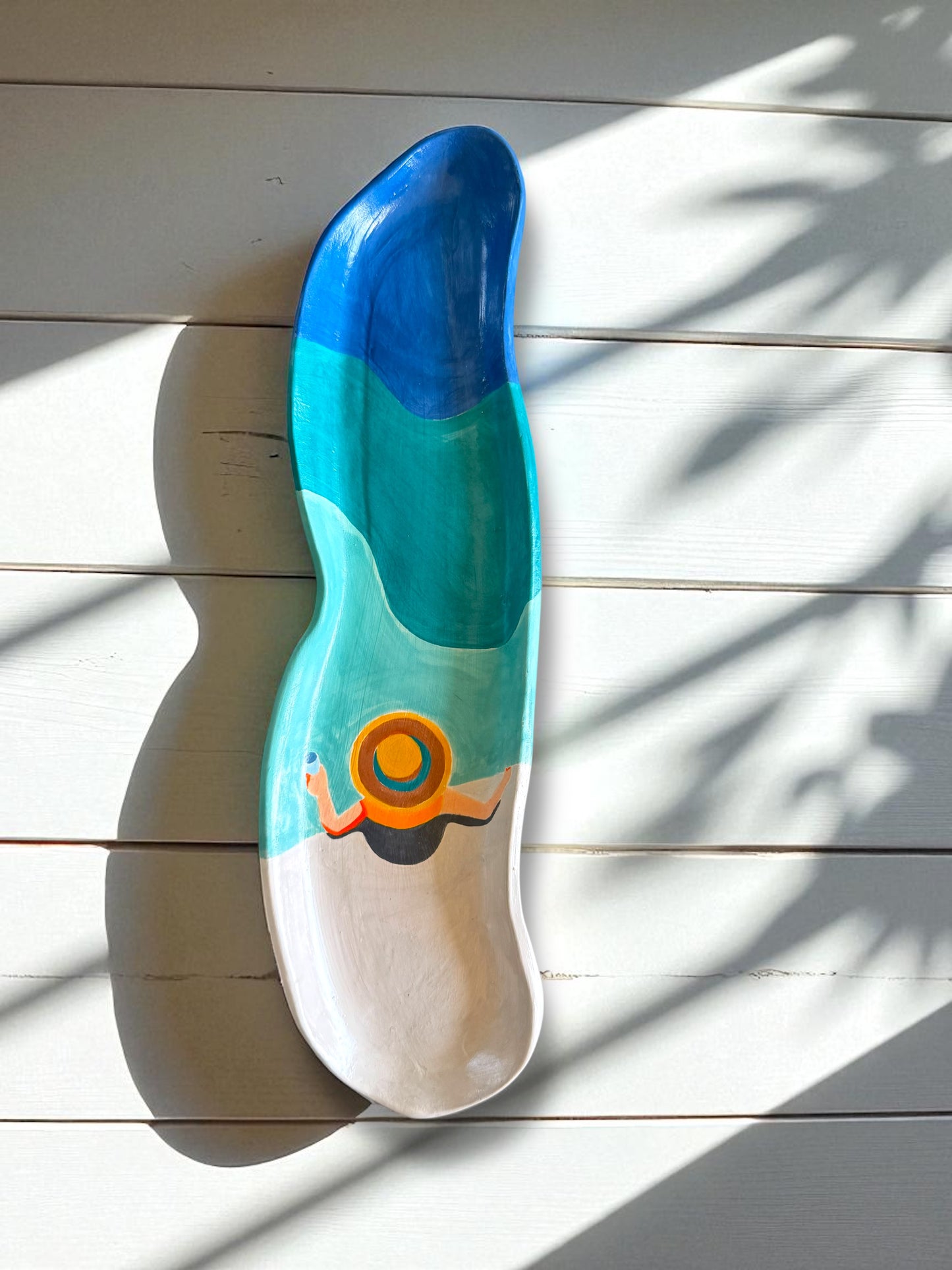 Summer Time Long  Plate