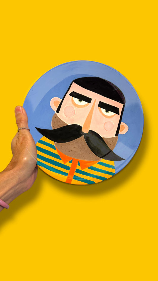 The Sailor Ceramic Plate