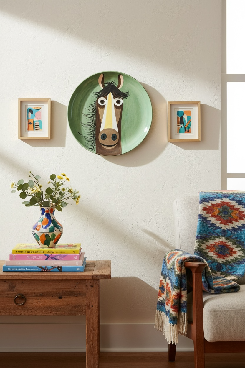 The Horse Ceramic Plate