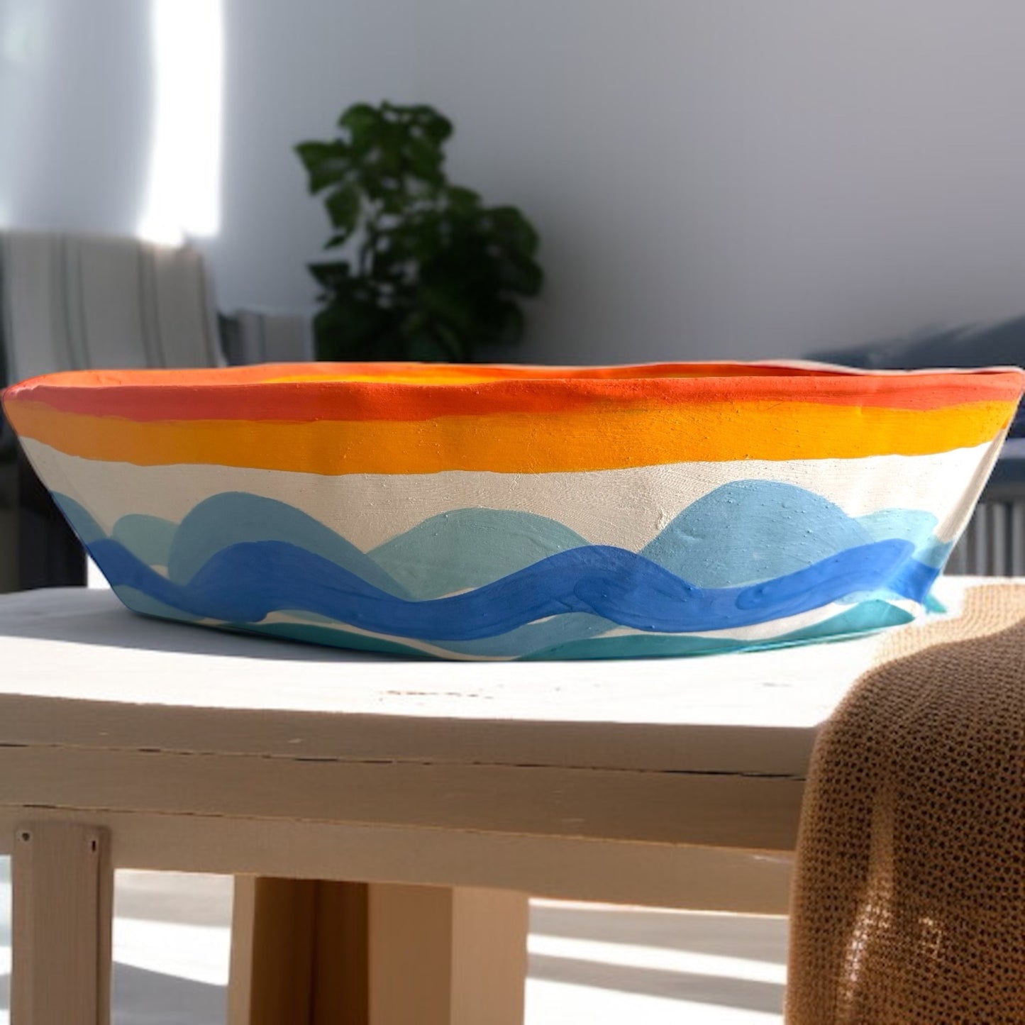The Colorful Boat Vase
