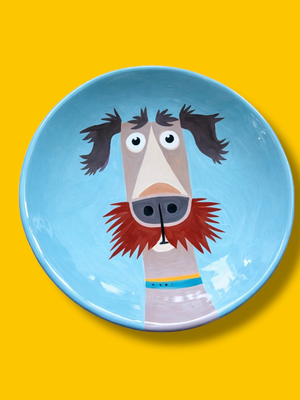 The Doggy Ceramic Plate