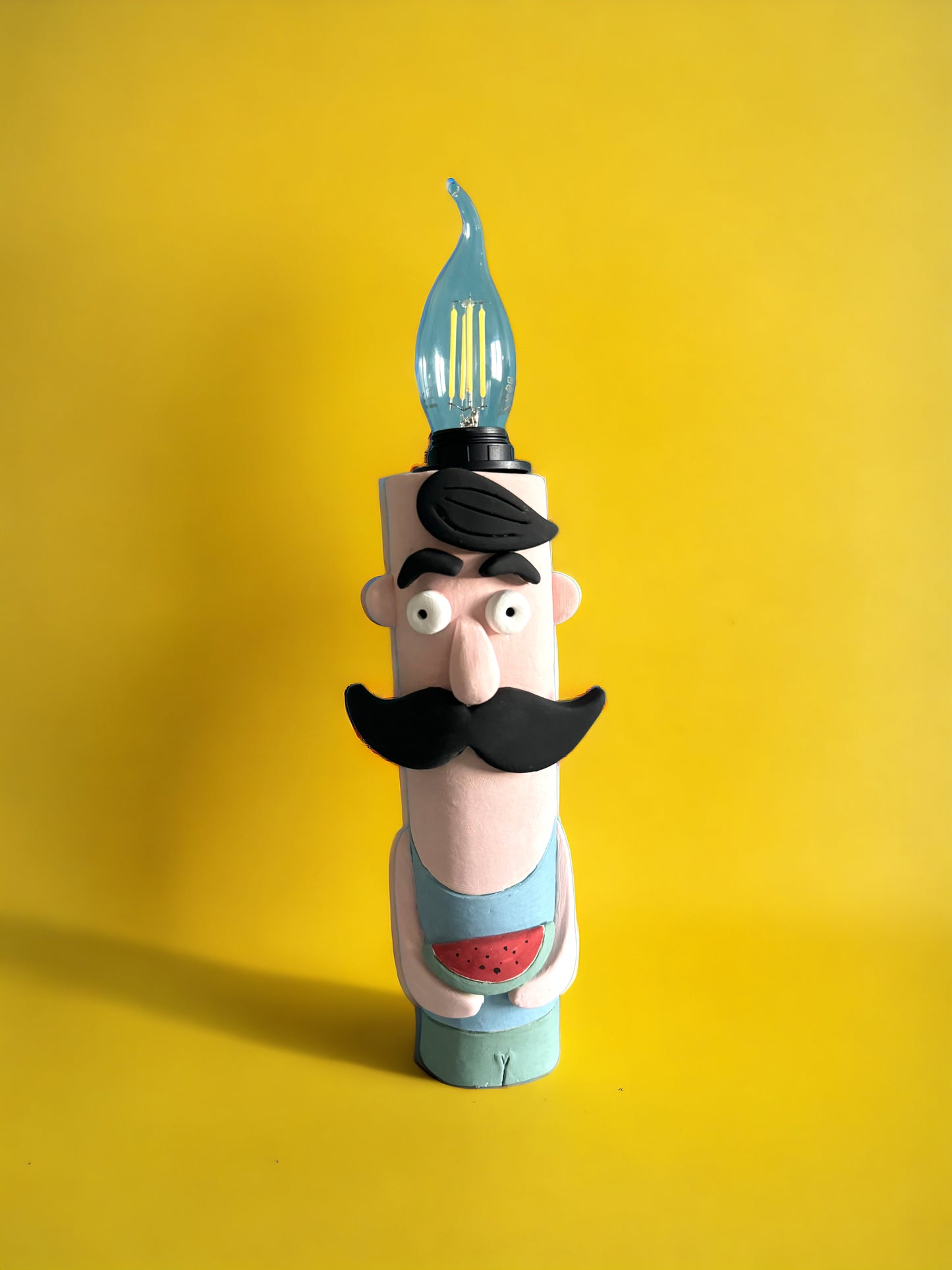 Lampada da spiaggia in ceramica