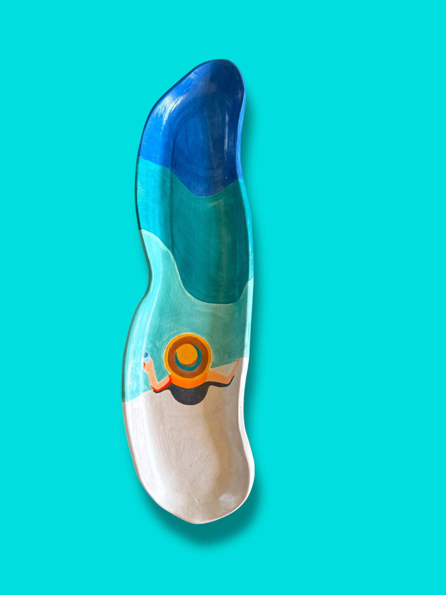 Summer Time Long  Plate