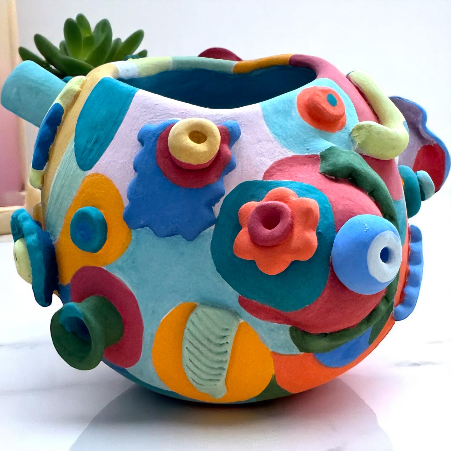 The Colorful Abstract Vase