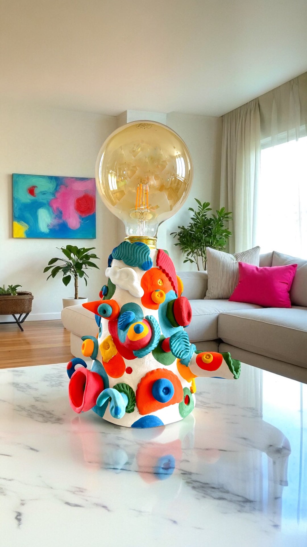 The Colorful Abstract Lamp