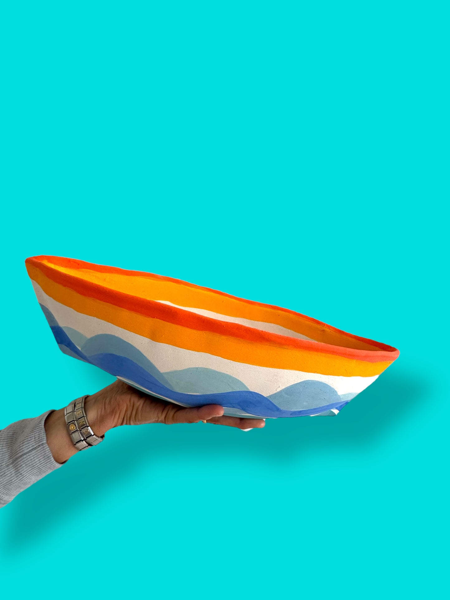 The Colorful Boat Vase