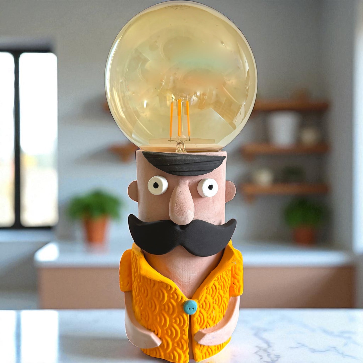 Ceramic Seaside Dandy Lamp