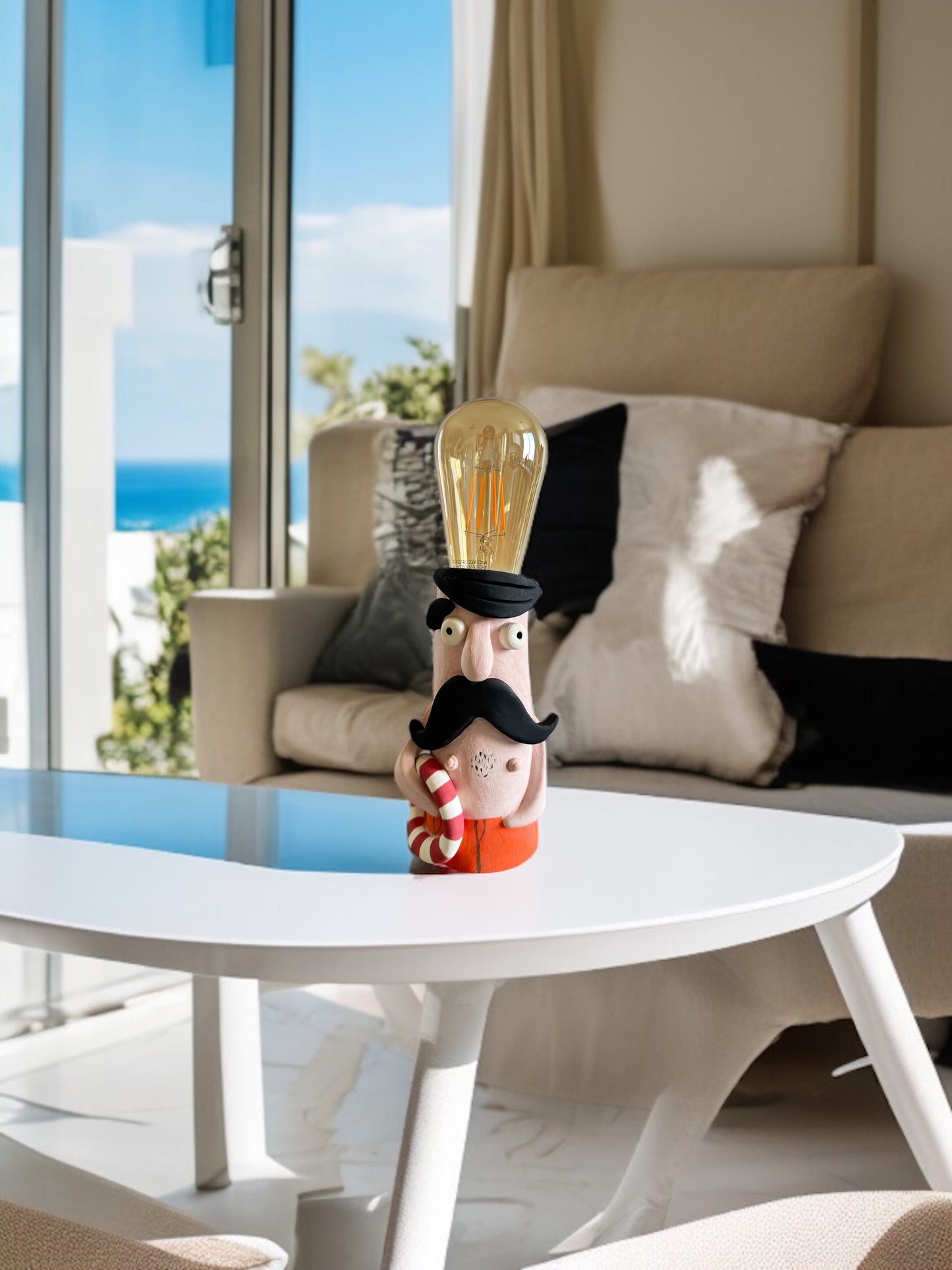 Ceramic Lifeguard  Lamp