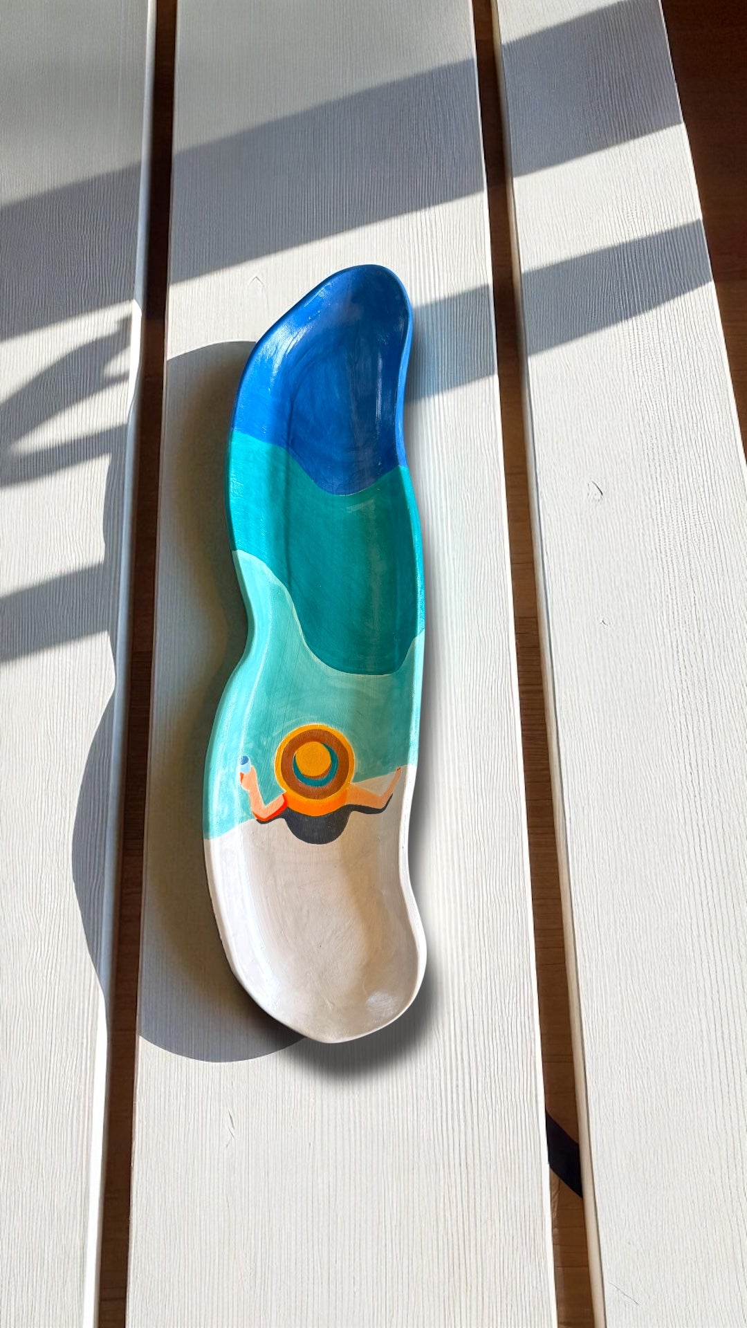 Summer Time Long  Plate