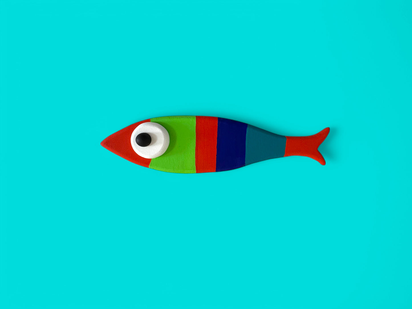 Colorful  Fish Wall Decoration