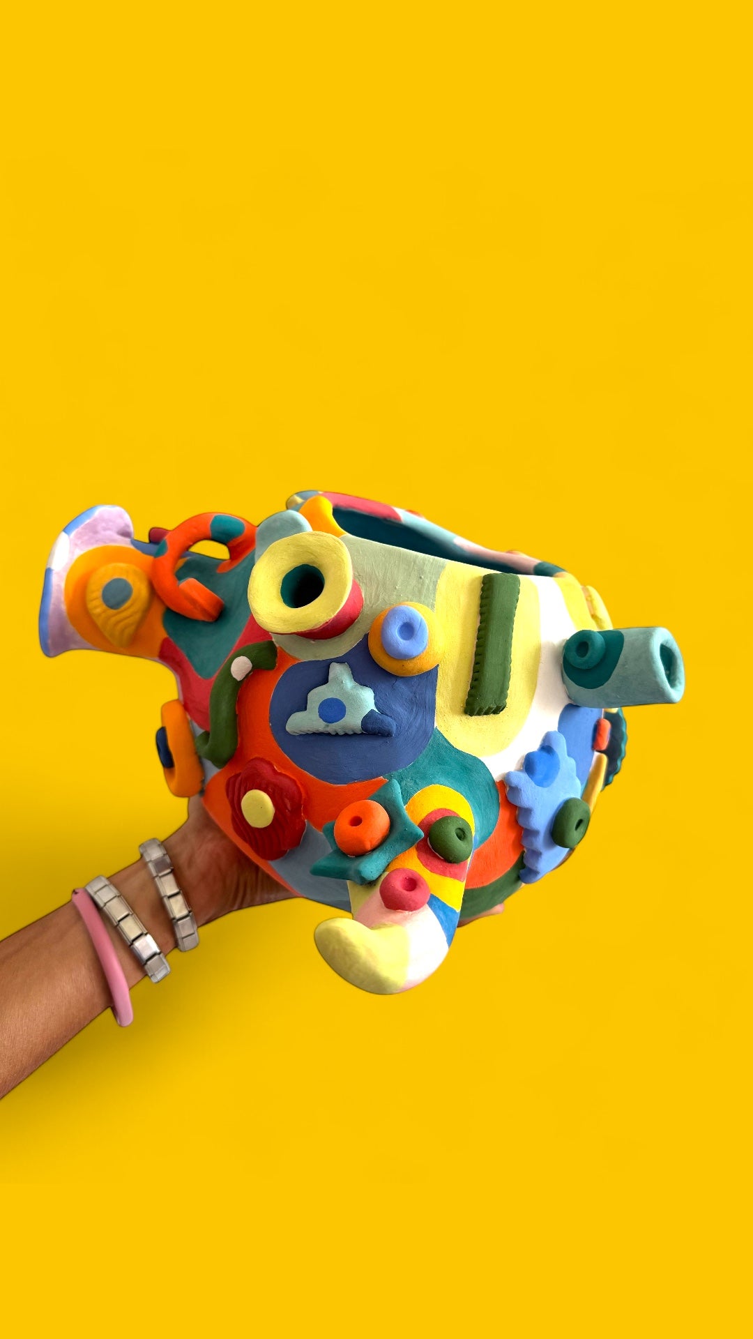 The Colorful Abstract Vase