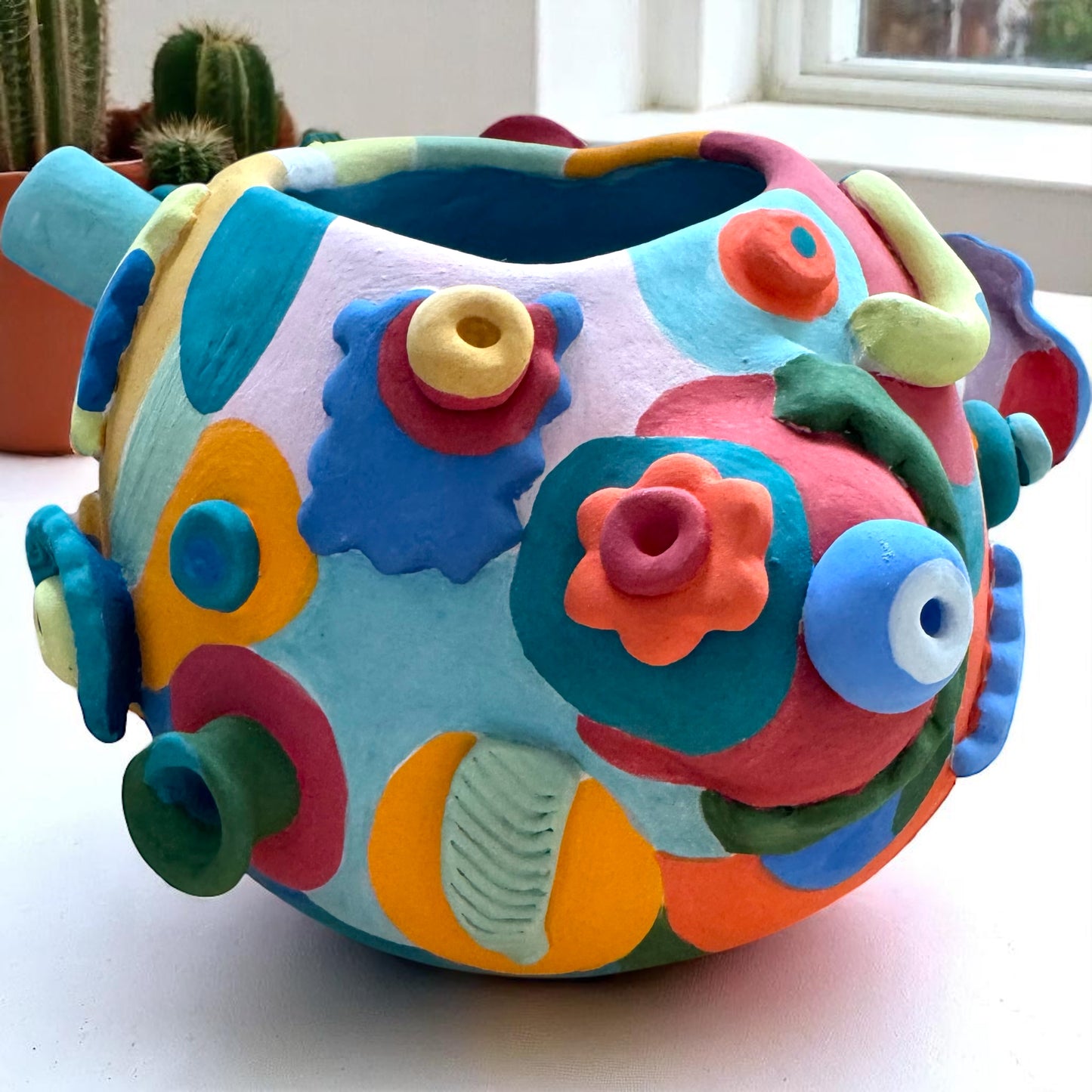 The Colorful Abstract Vase