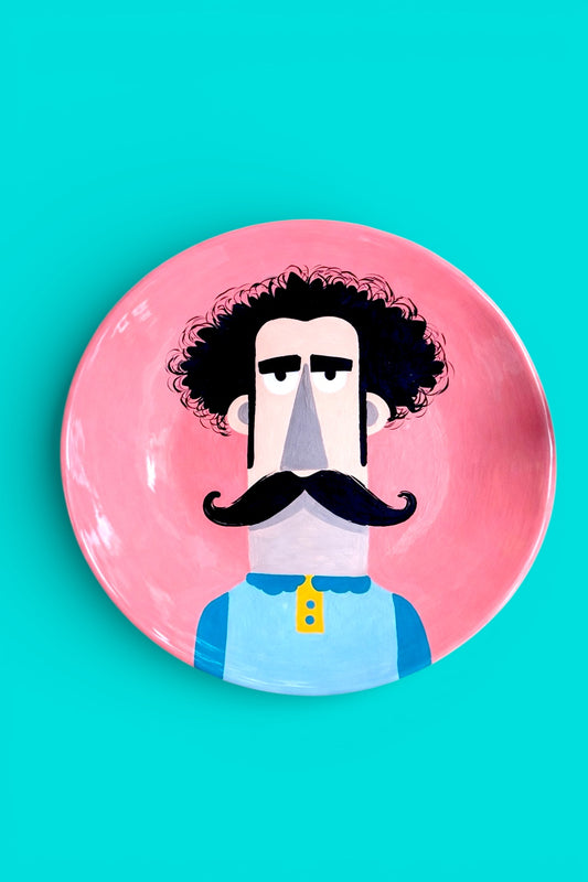 Piatto in ceramica The Italian Charming Guy