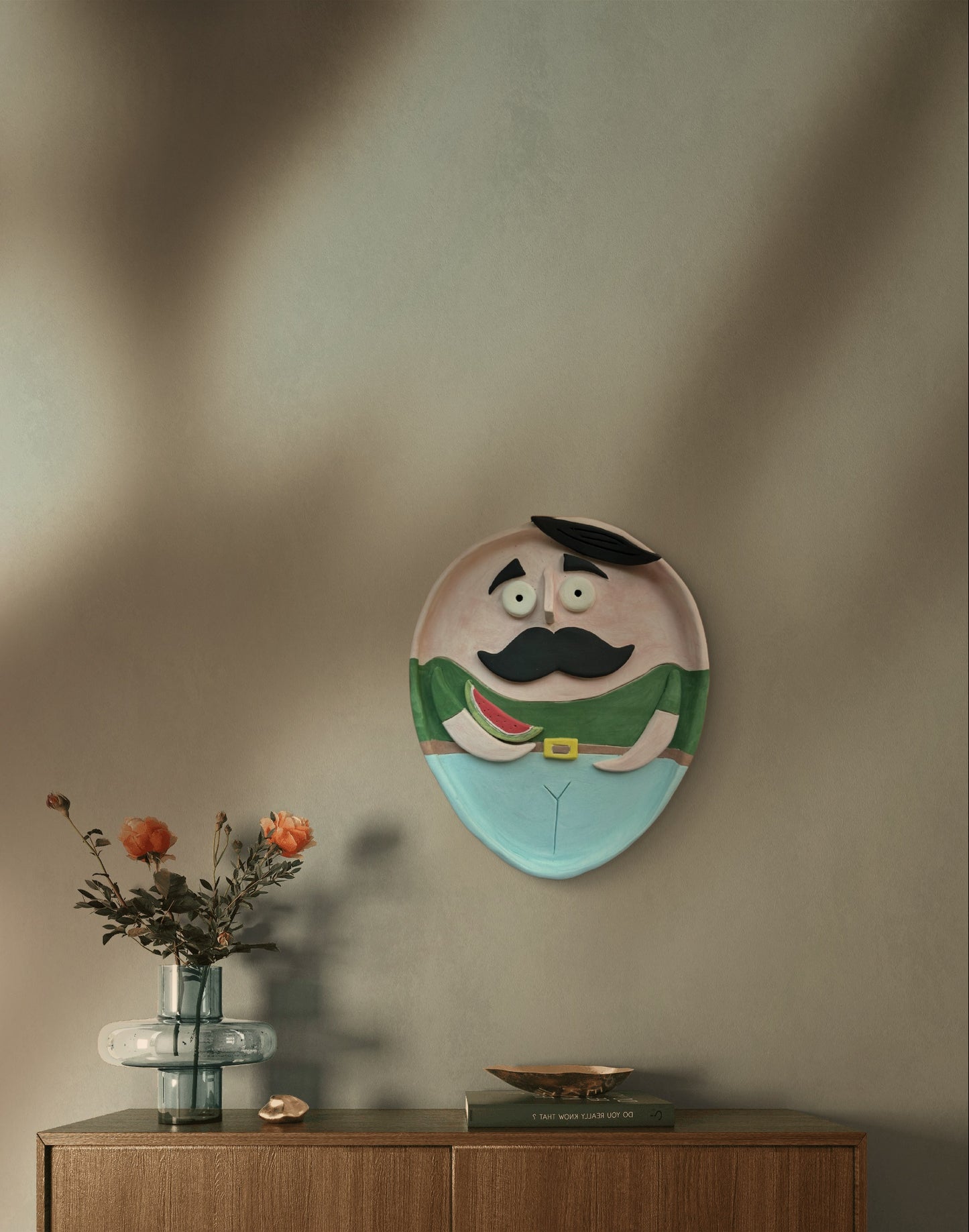 Watermelon Man Plate