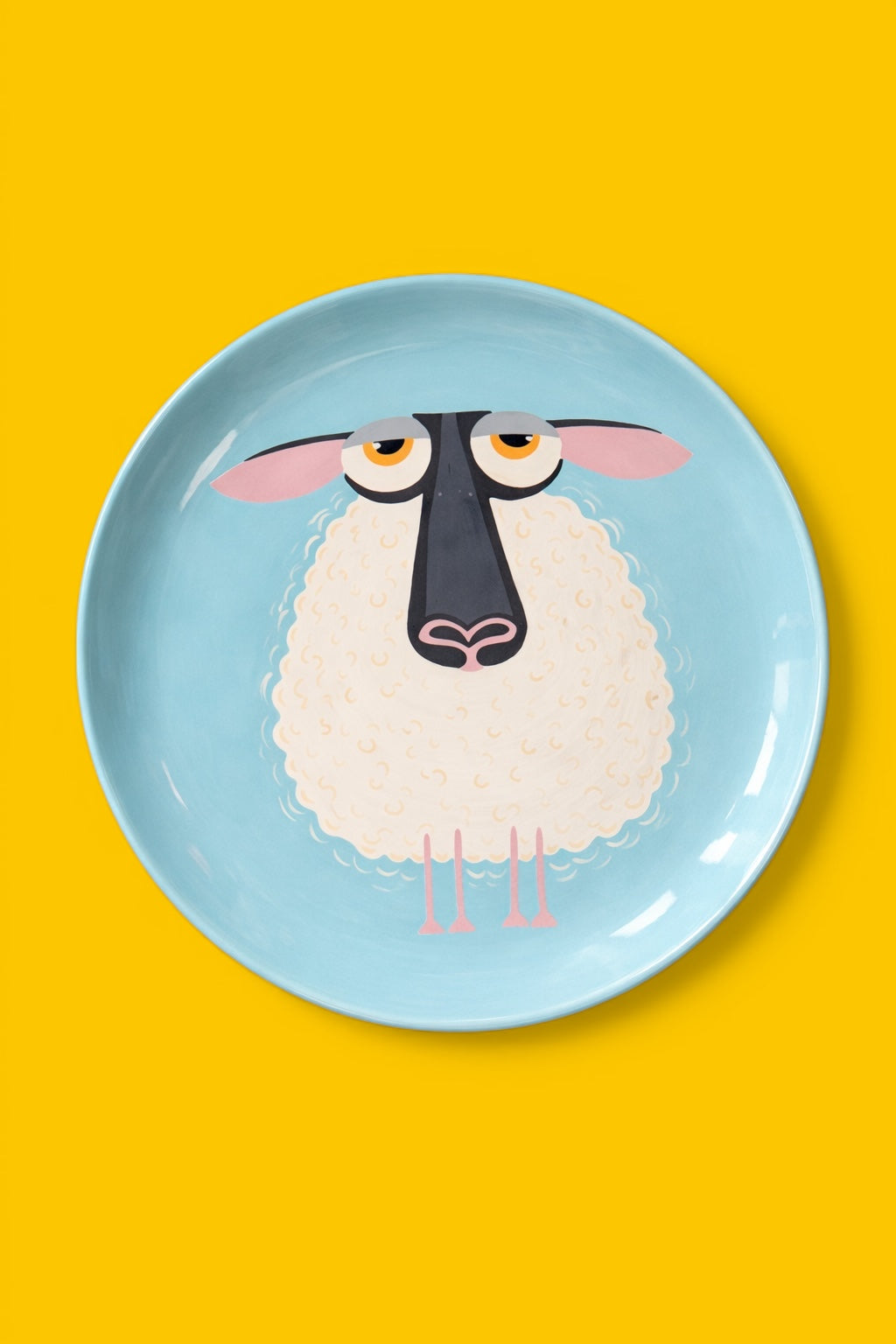 The Sheep Ceramic Plate
