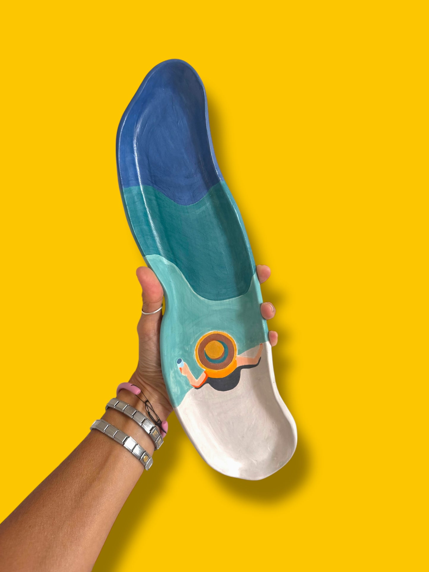 Summer Time Long  Plate